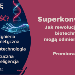 Baner z okładką książki Superkonwergencja. Jak rewolucje w genetyce, biotechnologii i AI mogą odmienić nasze życie
