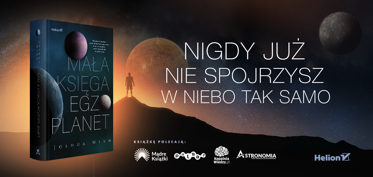 Baner z okładką książki Mała księga egzoplanet