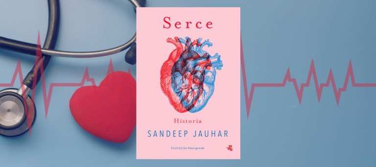 Baner z okładką książki Serce. Historia